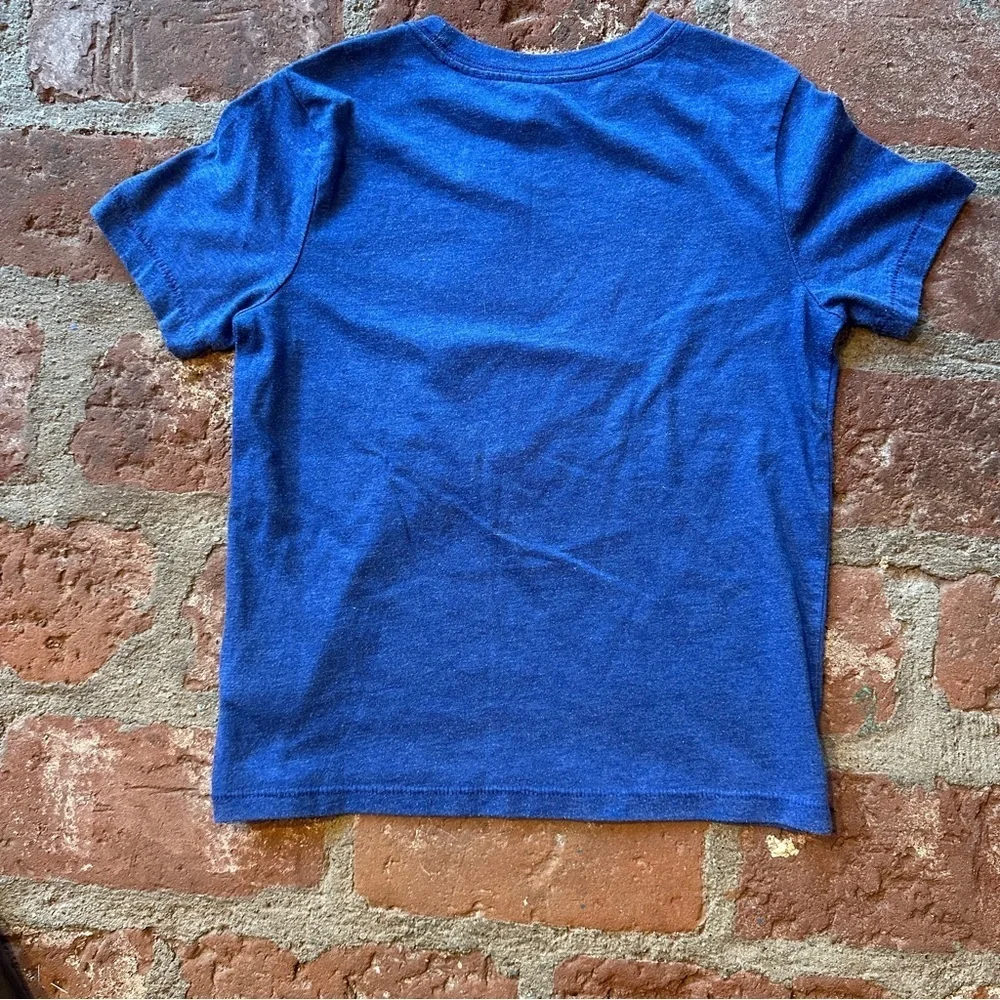 Gap x DC Comics Superman S/S Pullover Graphic Small T-Shirt Boys Blue Yellow Red